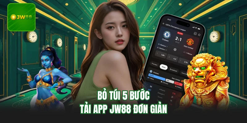 Bỏ túi 5 bước tải app JW88 đơn giản