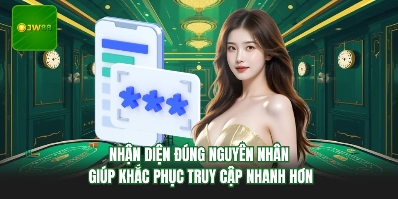 Nhận diện đúng nguyên nhân giúp khắc phục truy cập nhanh hơn