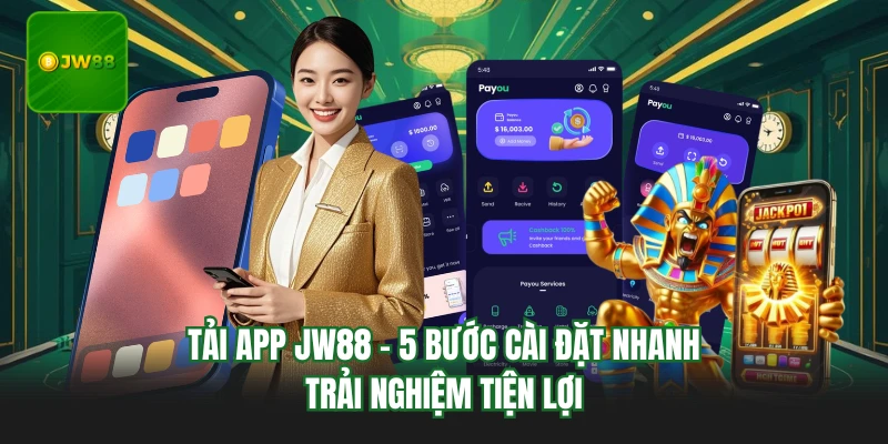 Tải App Jw88 - 5 Bước Cài Đặt Nhanh, Trải Nghiệm Tiện Lợi